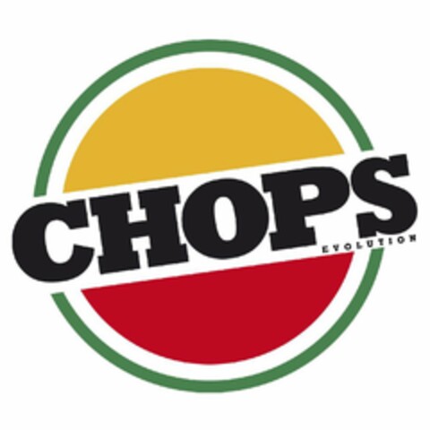 CHOPS EVOLUTION Logo (USPTO, 09.03.2018)