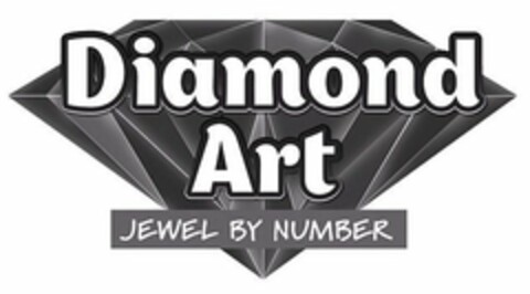 DIAMOND ART JEWEL BY NUMBER Logo (USPTO, 13.04.2018)