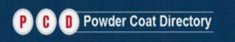 PCD POWDER COAT DIRECTORY Logo (USPTO, 21.05.2018)