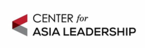 CENTER FOR ASIA LEADERSHIP Logo (USPTO, 24.09.2018)