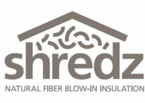 SHREDZ NATURAL FIBER BLOW-IN INSULATION Logo (USPTO, 10/10/2018)