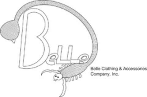 BELLE BELLE CLOTHING & ACCESSORIES COMPANY, INC. Logo (USPTO, 12/12/2018)