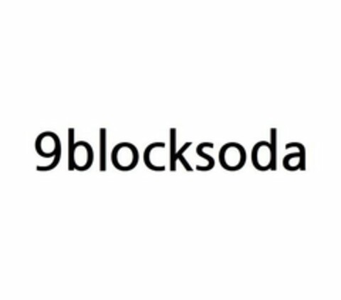 9BLOCKSODA Logo (USPTO, 08.02.2019)