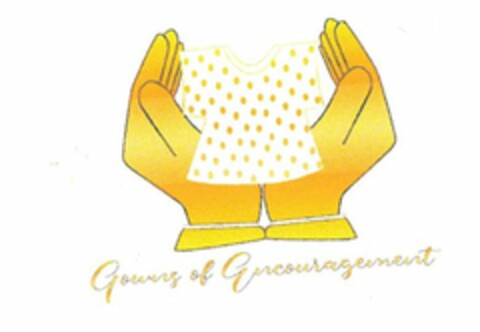 GOWNS OF ENCOURAGEMENT Logo (USPTO, 11.04.2019)