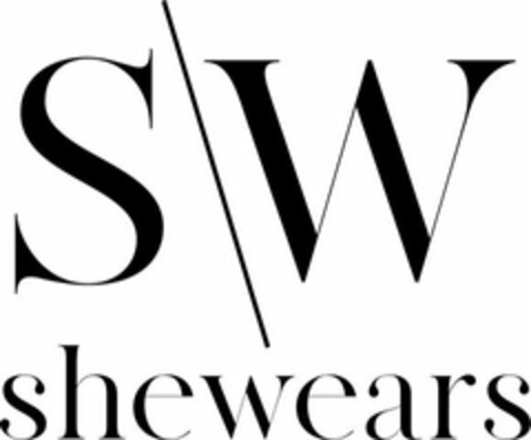 S\W SHEWEARS Logo (USPTO, 09.05.2019)