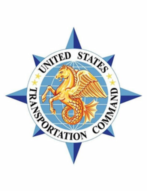 UNITED STATES TRANSPORTATION COMMAND Logo (USPTO, 07/17/2019)