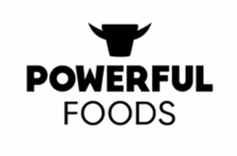 POWERFUL FOODS Logo (USPTO, 19.09.2019)