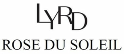 LYRD ROSE DU SOLEIL Logo (USPTO, 16.04.2020)