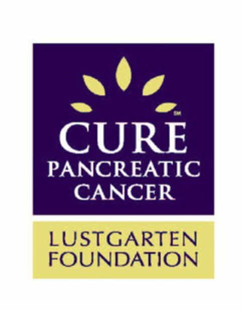 CURE PANCREATIC CANCER LUSTGARTEN FOUNDATION Logo (USPTO, 03/10/2009)
