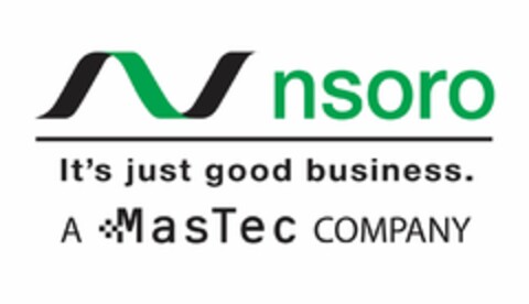 N NSORO IT'S JUST GOOD BUSINESS. A MASTEC COMPANY Logo (USPTO, 20.04.2009)