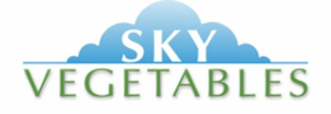 SKY VEGETABLES Logo (USPTO, 27.04.2009)