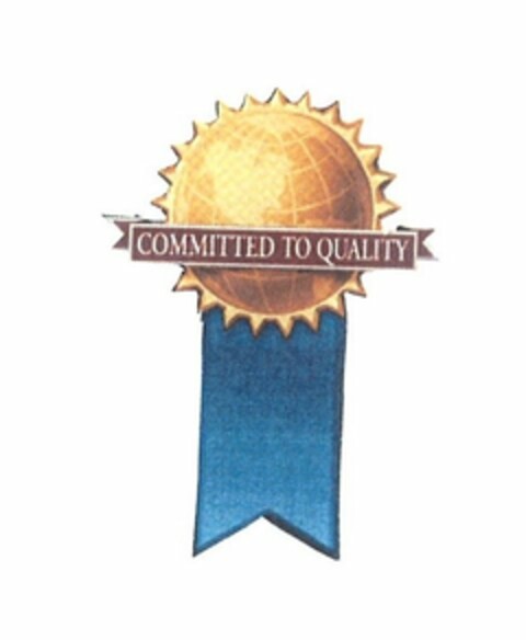 COMMITTED TO QUALITY Logo (USPTO, 26.04.2010)