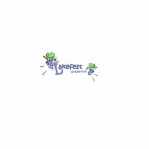 LAKEFEST GRAPEVINE Logo (USPTO, 10.08.2010)