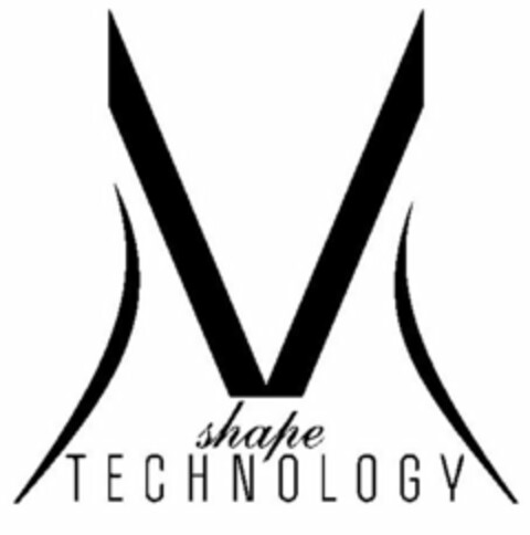 V SHAPE TECHNOLOGY Logo (USPTO, 27.09.2010)