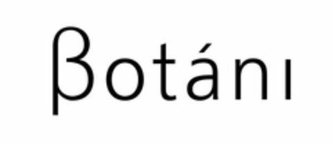 ßOTÁNI Logo (USPTO, 08.12.2010)