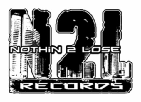 N2L NOTHIN 2 LOSE RECORDS Logo (USPTO, 31.03.2011)