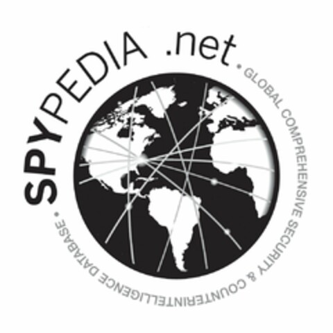 SPYPEDIA.NET GLOBAL COMPREHENSIVE SECURITY & COUNTERINTELLIGENCE DATABASE Logo (USPTO, 23.05.2011)