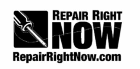 REPAIR RIGHT NOW REPAIRRIGHTNOW.COM Logo (USPTO, 07/28/2011)