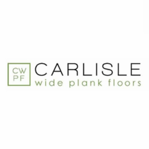 CWPF CARLISLE WIDE PLANK FLOORS Logo (USPTO, 09/08/2011)