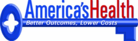 AMERICA'S HEALTH BETTER OUTCOMES, LOWER COSTS Logo (USPTO, 20.09.2011)