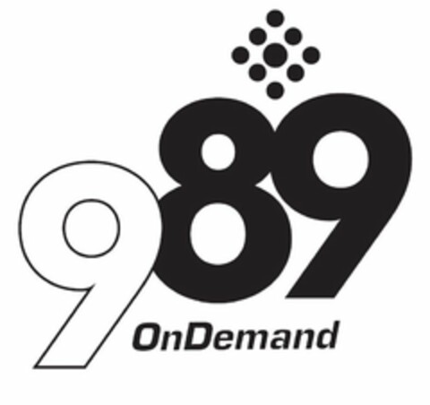 989 ONDEMAND Logo (USPTO, 23.01.2012)