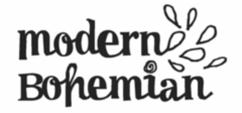 MODERN BOHEMIAN Logo (USPTO, 16.08.2012)