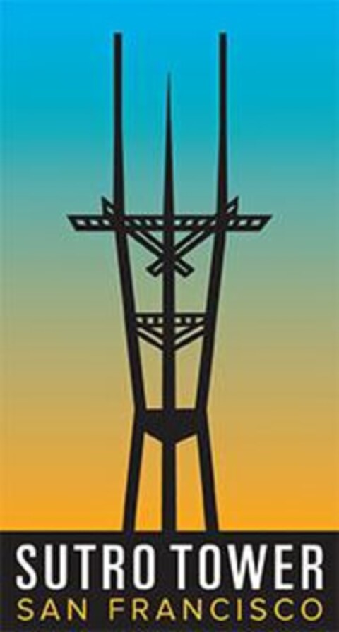 SUTRO TOWER SAN FRANCISCO Logo (USPTO, 29.08.2012)