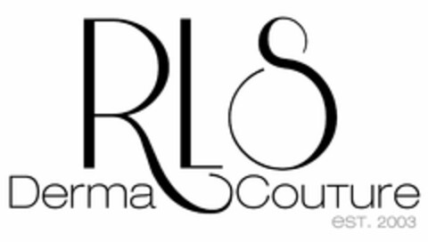 RLS COUTURE COSMECEUTICAL Logo (USPTO, 14.03.2013)