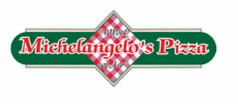 MICHELANGELO'S PIZZA A WORK OF ART Logo (USPTO, 28.03.2013)