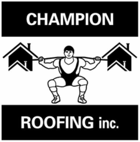 CHAMPION ROOFING INC. Logo (USPTO, 09.04.2013)