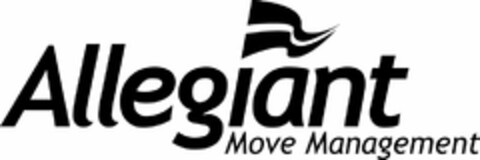 ALLEGIANT MOVE MANAGEMENT Logo (USPTO, 04/12/2013)