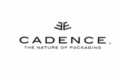 EE CADENCE THE NATURE OF PACKAGING Logo (USPTO, 08/21/2013)