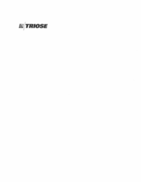 TRIOSE Logo (USPTO, 13.12.2013)