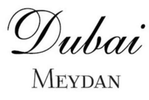 DUBAI MEYDAN Logo (USPTO, 06.01.2014)
