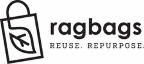 RAG BAGS REUSE. REPURPOSE. Logo (USPTO, 04.03.2014)
