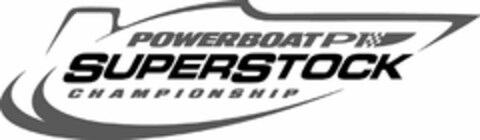 POWERBOAT P1 SUPERSTOCK CHAMPIONSHIP Logo (USPTO, 24.06.2014)