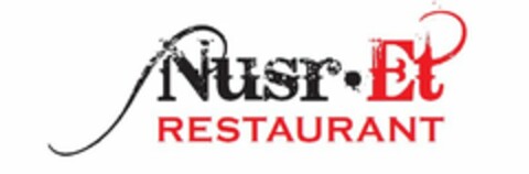 NUSR·ET RESTAURANT Logo (USPTO, 03.12.2014)