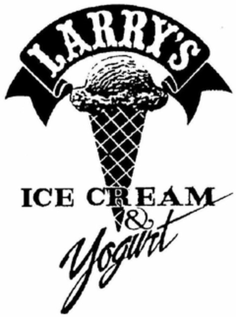 LARRY'S ICE CREAM & YOGURT Logo (USPTO, 23.01.2015)