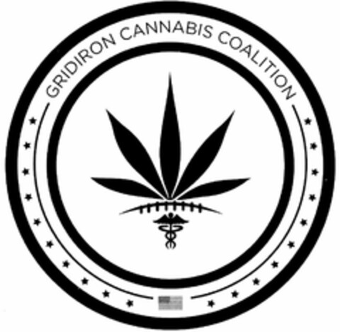 GRIDIRON CANNABIS COALITION Logo (USPTO, 11/05/2015)