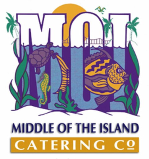 MOI AND MIDDLE OF THE ISLAND CATERING CO Logo (USPTO, 02/17/2016)