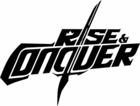 RISE & CONQUER Logo (USPTO, 28.03.2016)