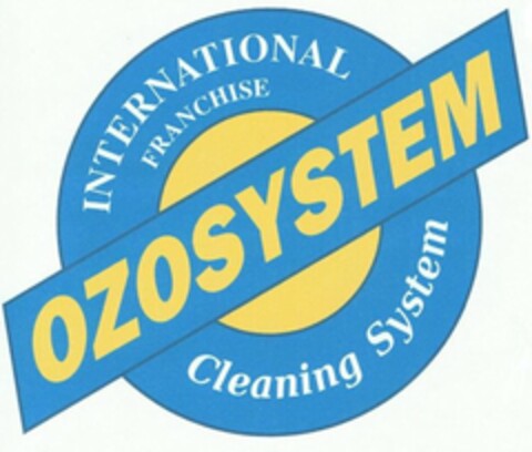 OZOSYSTEM INTERNATIONAL FRANCHISE CLEANING SYSTEM Logo (USPTO, 12.05.2016)