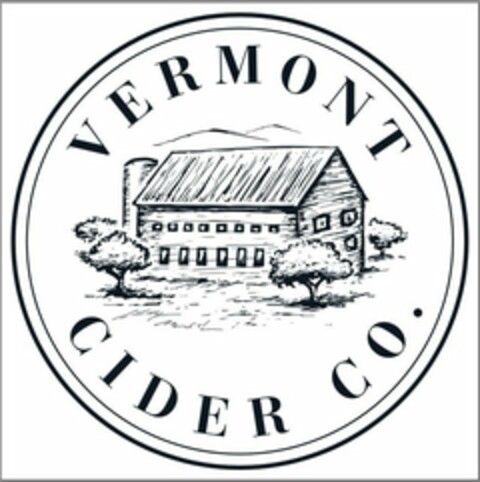 VERMONT CIDER CO. Logo (USPTO, 16.06.2016)