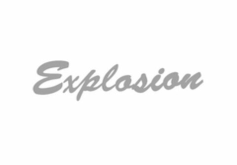 EXPLOSION Logo (USPTO, 08/01/2016)