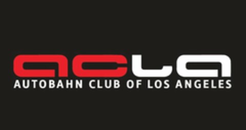 ACLA AUTOBAHN CLUB OF LOS ANGELES Logo (USPTO, 09/17/2016)