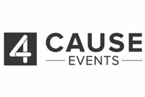 4 CAUSE EVENTS Logo (USPTO, 01.11.2016)