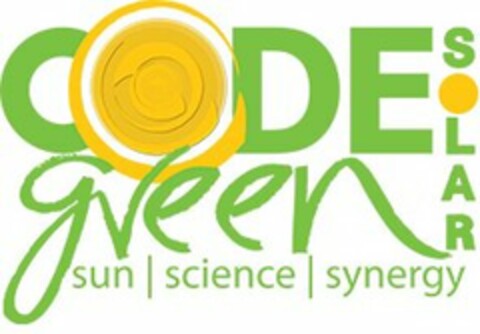 CODE GREEN SOLAR SUN | SCIENCE | SYNERGY Logo (USPTO, 02.02.2017)