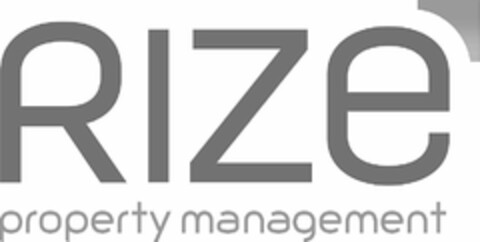 RIZE PROPERTY MANAGEMENT Logo (USPTO, 30.06.2017)