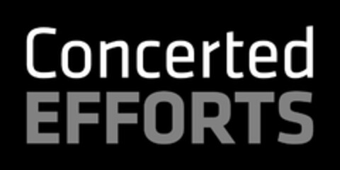 CONCERTED EFFORTS Logo (USPTO, 09/12/2017)