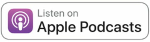 LISTEN ON APPLE PODCASTS Logo (USPTO, 05.10.2017)